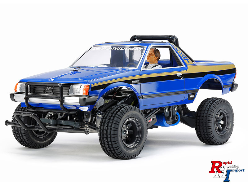 47413 1/10 R/C Subaru Brat Blue Version Kit