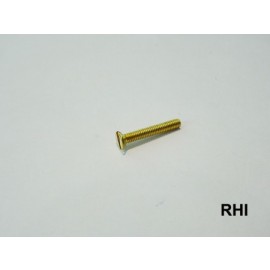 Brass screw M2,5x10 10pc