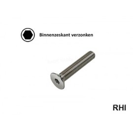 Verzonken binnenzeskant-schroeven M3x10