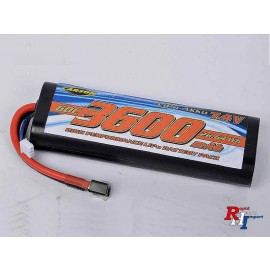 7,4V/3600mAh 60C LiPO Ra.Akku T-Pl. HC R