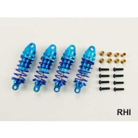 800714, TT-02 1/10 alu shock Set blue