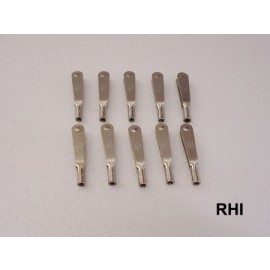 Gabelkopf M2,5 Federstahl 'V' 10 Stück