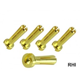 4mm Goldconnectors (4pc)