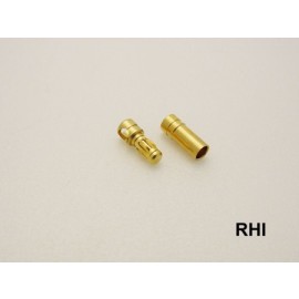 3,5mm Goldbuchse+Stecker kurz 1Paar