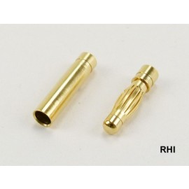 830224, Goldconnector 4mm (100pr)