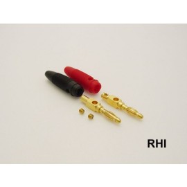 1 Paar Bananenstecker R&S