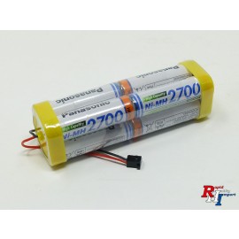 Transmitterbattery 2,7Ah 9,6V Graupner