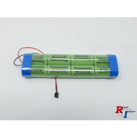 Sanyo 1,8Ah KR 9,6V zenderaccu Graupner