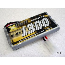 9,6V 1300mAh Nikko akku m. Tam-st.