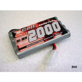 930809 9,6V 2000mAh NiMh Nikko accu m.