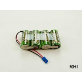 934304-12, X-Cell 4.8V 4300mAh Receiver