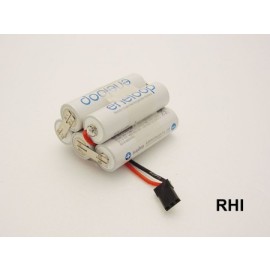 950062, humppack 6,0V 2000mAh JR-stekker