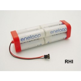 Eneloop 9,6V 2000mAh Senderakku Graupner