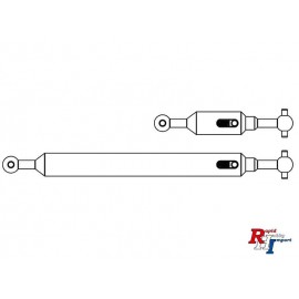 907636 1:14 Propeller shaft Set (2) 6x4