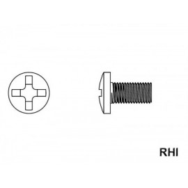 205097 Screw M4x8mm Raptor