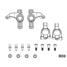 405483, X10E Front hub set (2)