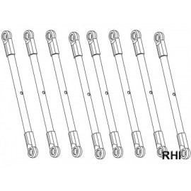 405598, X-Crawlee pro Linkage Set (10)