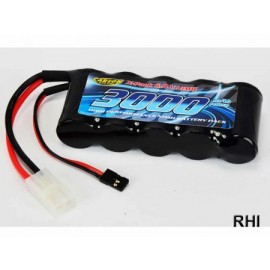 NiMH-RX-Pack-6V-SubC3000mAh-TAM/JR