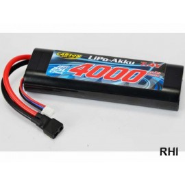 LiPo-RP-7.4V-4000mAh-25C-Round-T-Plug