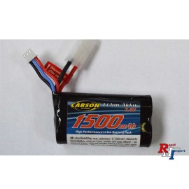 608199 7,4V/1500mAh LiION Akku FE-Line