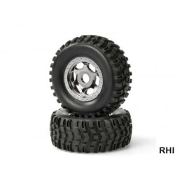 900097 Onroad Tire/rimset Desert Master