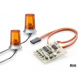 907010 Double hazard light with switch