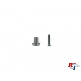 907362, 1/14 King Pin Steel fit. Tamiya