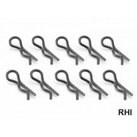 908058 Body pins14mm, 10 pieces, black