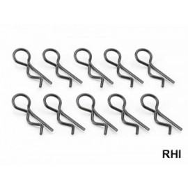 908060 Body pins 24 mm, 10 pieces, black