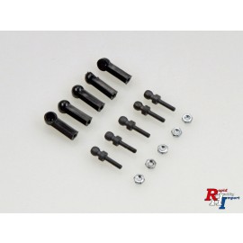 907588 M3 Ball head/Adjuster set (5)