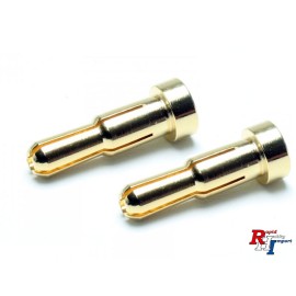 Goldstekker 4,0 en 5,0 mm (2 stuks)