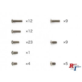 47449 TC-01 Titanium Screw Set (76)