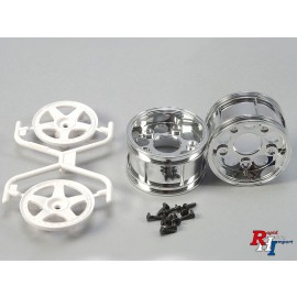 50673 RC 5Spoke Two piece Wide Wheels