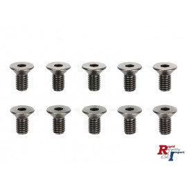 51625 3x6mm Steel Countersunk Hex Head