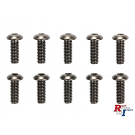 51626 3x8mm Steel Hex Head Screws (10)