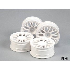 53468,1/10 Mesh Spoke Wheel white