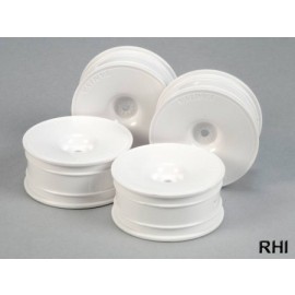 53473, 1/10 Dish-Wheels white 24mm (4)