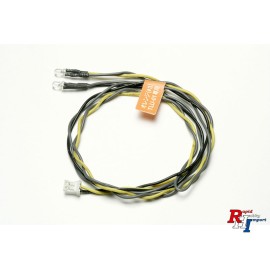 53912 LED set 3mm oranje TLU-01