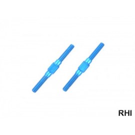 Alu Li/Re-Gewindestangen 3x32mm (2) blau
