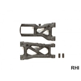 TRF418 D-Teile Querlenker (1+1) Carb.