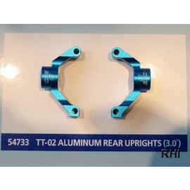 54733, RC TT02 Alum Rear Uprights - 3.0