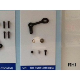54751, RC TA07 Center Shaft Bridge