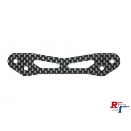 54814 TT-02 Carbon Bumper Support