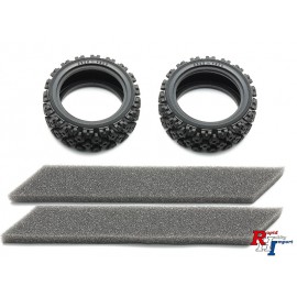 54861 26mm Rally Block Tires Soft/2Pcs