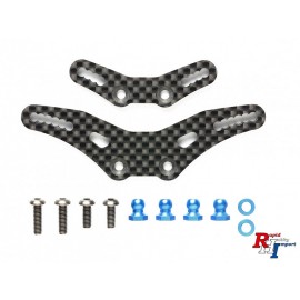 54909 M08C TRF Rc Carbon Damper Stay Set