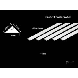 70116, Plastic Beam 2mm (Triangle) -