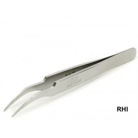 HG Angled Tweezers Round Tip