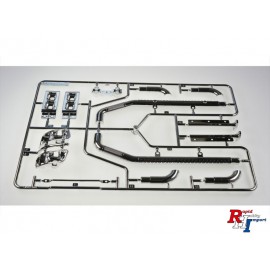 0115236 Q-Parts Uitlaat Chroom Aeromax