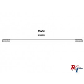 12500033 3x105mm SUS BOTH THREADED SHAFT