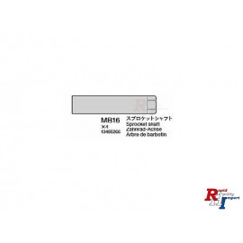 13485266 TT-02FT 8x37.5mm Sprocket Sh.